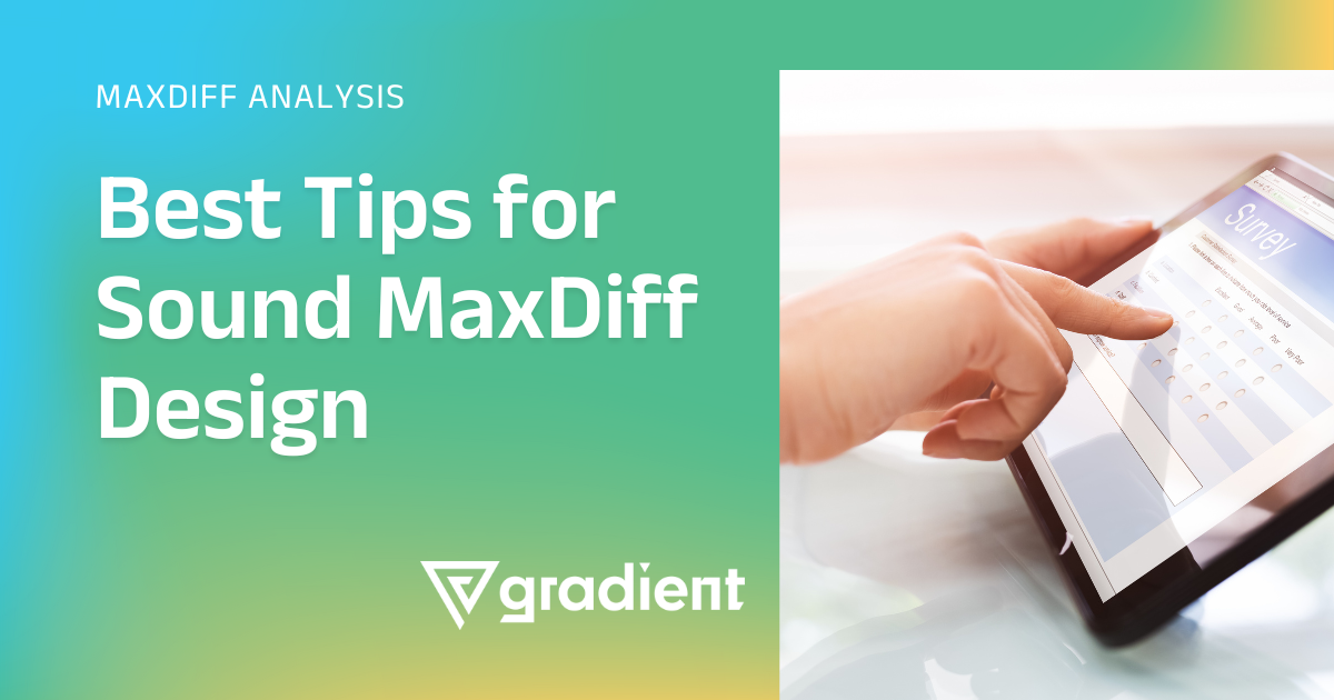 Best Tips for Sound MaxDiff Design