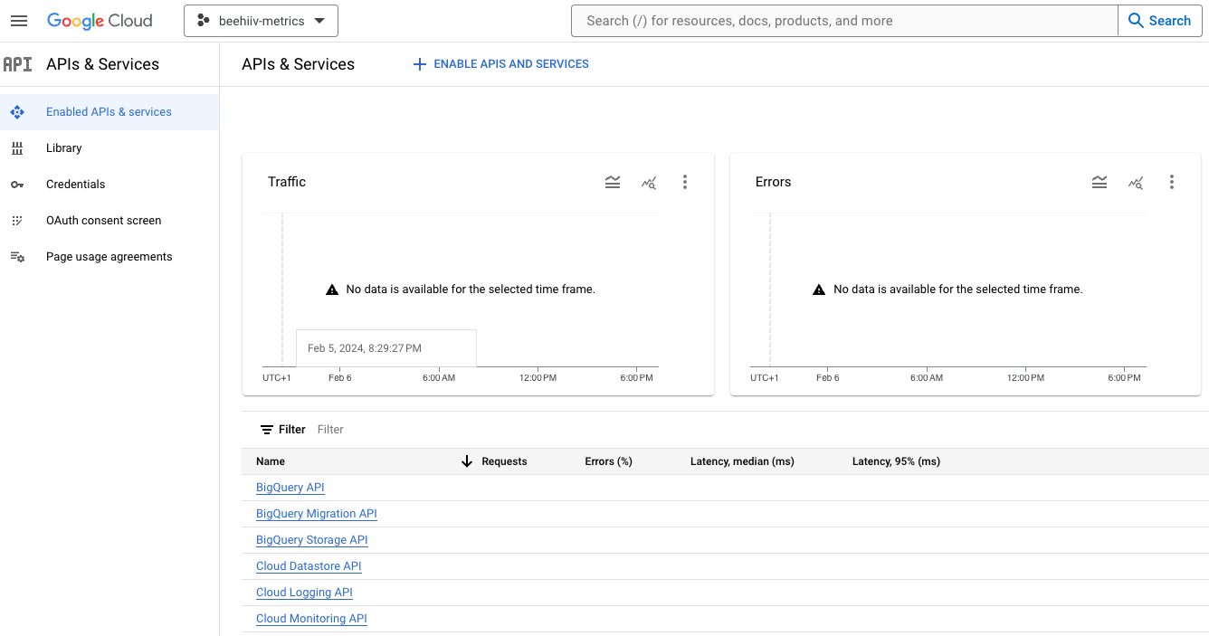 EnableAPIs